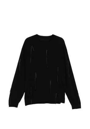 JNBY fringed T-shirt - Black