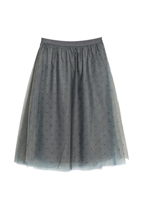 JNBY polka dot layered skirt - Grey