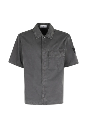 Stone Island patch-pocket shirt - Grey