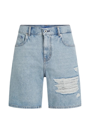 Karl Lagerfeld Jeans distressed shorts - Blue