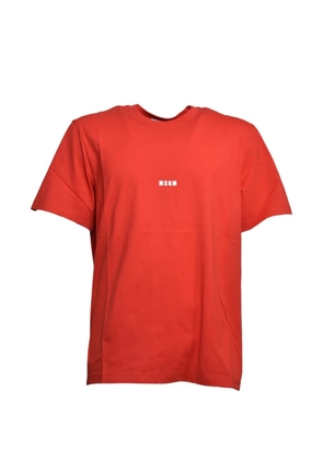 MSGM logo T-shirt - Red