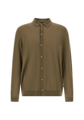 BOSS Helbert buttoned shirt - Green