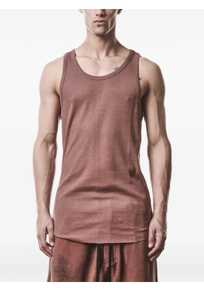 Thom Krom seam-detail tank top - Red