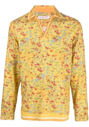 Orlebar Brown Ridley Solo Fantasy shirt - Yellow