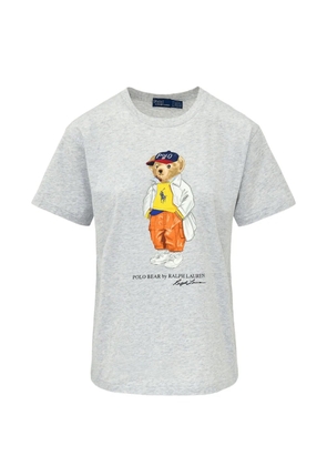 Polo Ralph Lauren bear graphic T-shirt - Grey