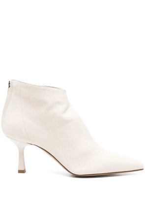 Gisel Moire 70mm Elise boots - Neutrals