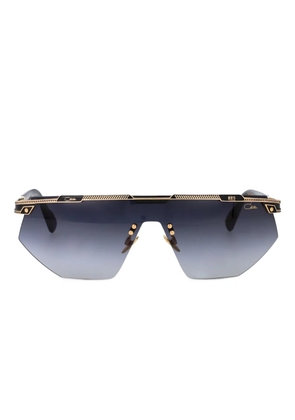 Cazal logo-embossed sunglasses - Black