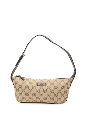 Gucci Pre-Owned 2000-2015 GG Canvas shoulder bag - Brown