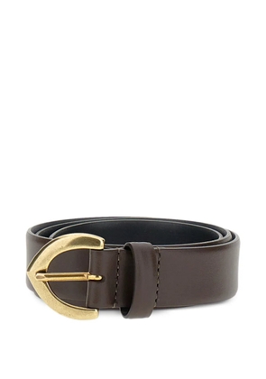 Bax Lab buckle leather belt - Brown