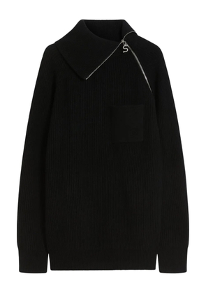 Sportmax zip sweater - Black