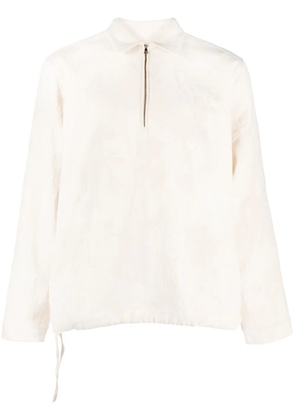 Orlebar Brown Oglio spread-collar windbreaker - Neutrals