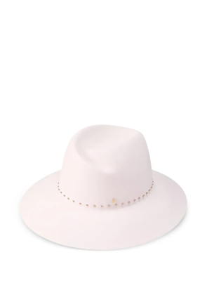Maison Michel Virginie beaded fedora hat - Purple