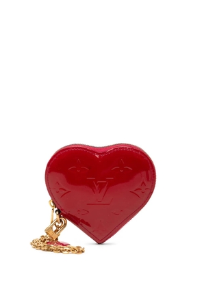 Louis Vuitton Pre-Owned 2012 Monogram Vernis Heart Purse coin pouch - Red