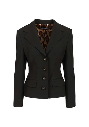 Dolce & Gabbana button jacket - Black