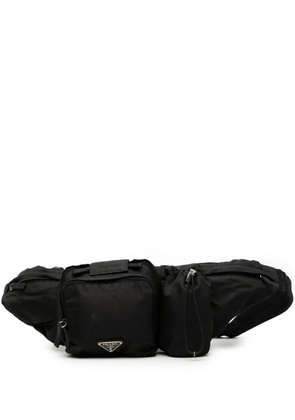 Prada Pre-Owned 2013-2026 Tessuto Multi Pocket belt bag - Black
