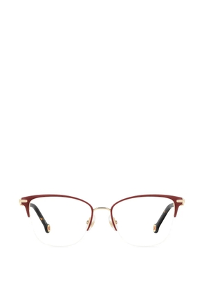 Carolina Herrera logo-detail glasses - Red