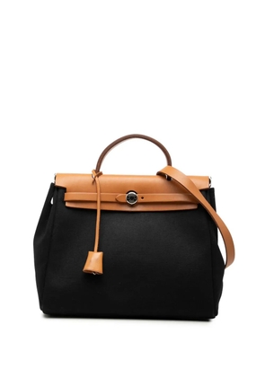 Hermès Pre-Owned 2004 Toile Herbag PM satchel - Black