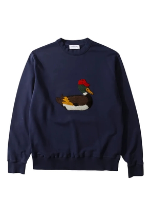 Dean Edmonds embroidered sweatshirt - Blue