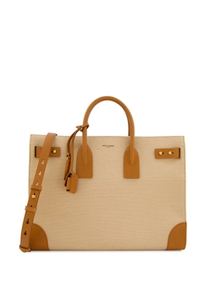 Saint Laurent large Sac de Jour Thin tote bag - Neutrals