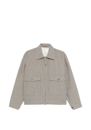 Universal Works Lucas zip-fastening long-sleeve jacket - Neutrals