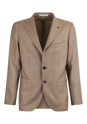 Tagliatore buttoned blazer - Brown