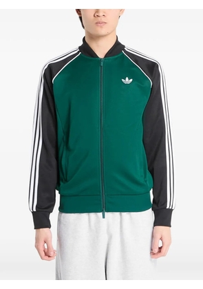adidas 3-Stripes zip-up sweatshirt - Green