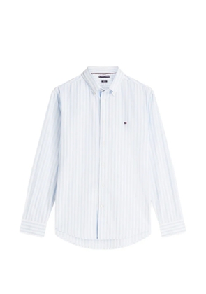 Tommy Hilfiger striped long-sleeve shirt - Blue