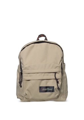 Eastpak Kittery Pak'r logo-patch backpack - Neutrals