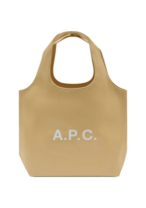 A.P.C. Ninon shopper tote bag - Neutrals
