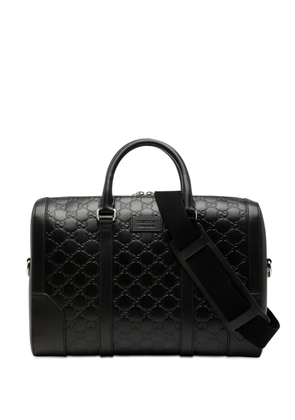 Gucci Pre-Owned 2000-2015 Guccissima business bag - Black