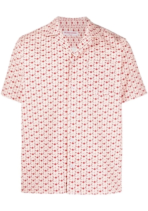 Orlebar Brown Marne Cord bandana corduroy shirt - Neutrals