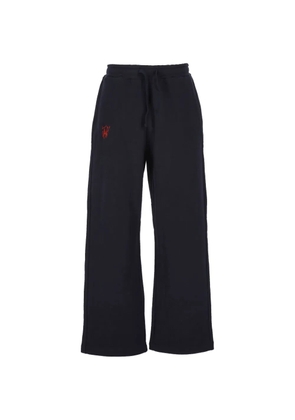 Jaws logo-print track pants - Blue