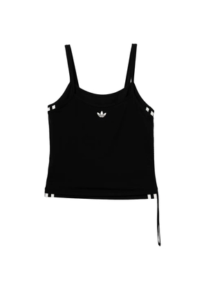 adidas logo straps top - Black