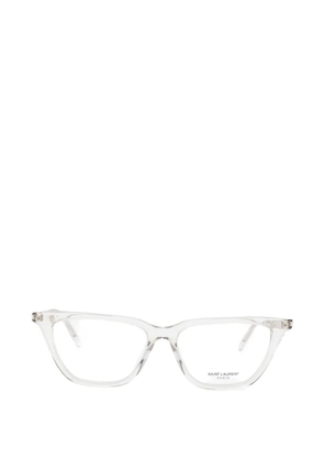Saint Laurent Eyewear square-frame glasses - White