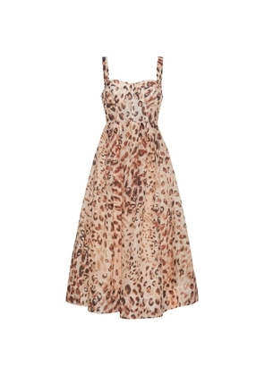 Cara Cara Pheobe bustier printed dress - Neutrals
