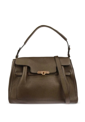 Ferragamo Pre-Owned 1990s 2way leather shoulder handbag - Brown