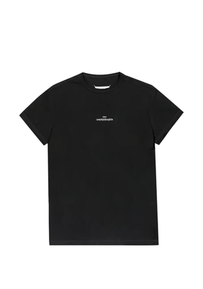 Maison Margiela short-sleeved logo T-shirt - Black