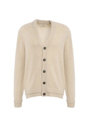 atomo factory V-neck button cardigan - Neutrals