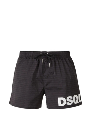 DSQUARED2 monogram logo swim short - Black