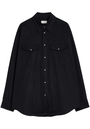LEMAIRE Western shirt - Black