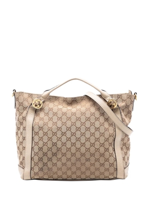 Gucci Pre-Owned 2016-2026 GG Canvas Miss GG satchel - Brown