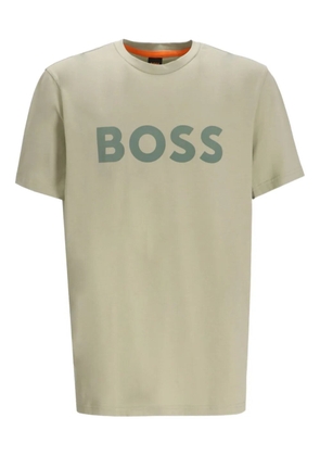 BOSS logo-print T-shirt - Green
