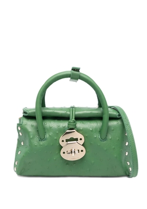 Zanellato baby Dotta studded tote bag - Green