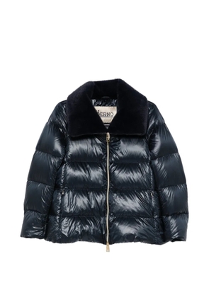 Herno long-sleeve padded jacket - Blue