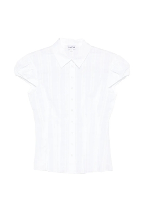 ALFIE Abby short-sleeve shirt - White