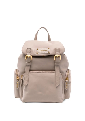 La Carrie buckle flap backpack - Neutrals