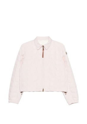 Moncler collar zip jacket - Pink