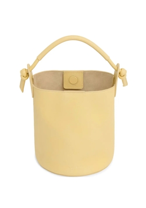 Mansur Gavriel knotted-handle bucket bag - Yellow