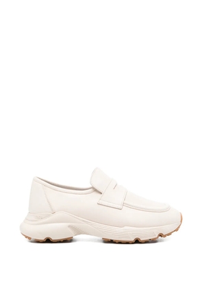 Tod's penny-strap loafers - Neutrals