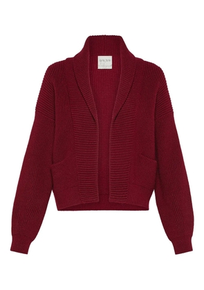 Forte Forte shawl-lapel pocket cardigan - Red